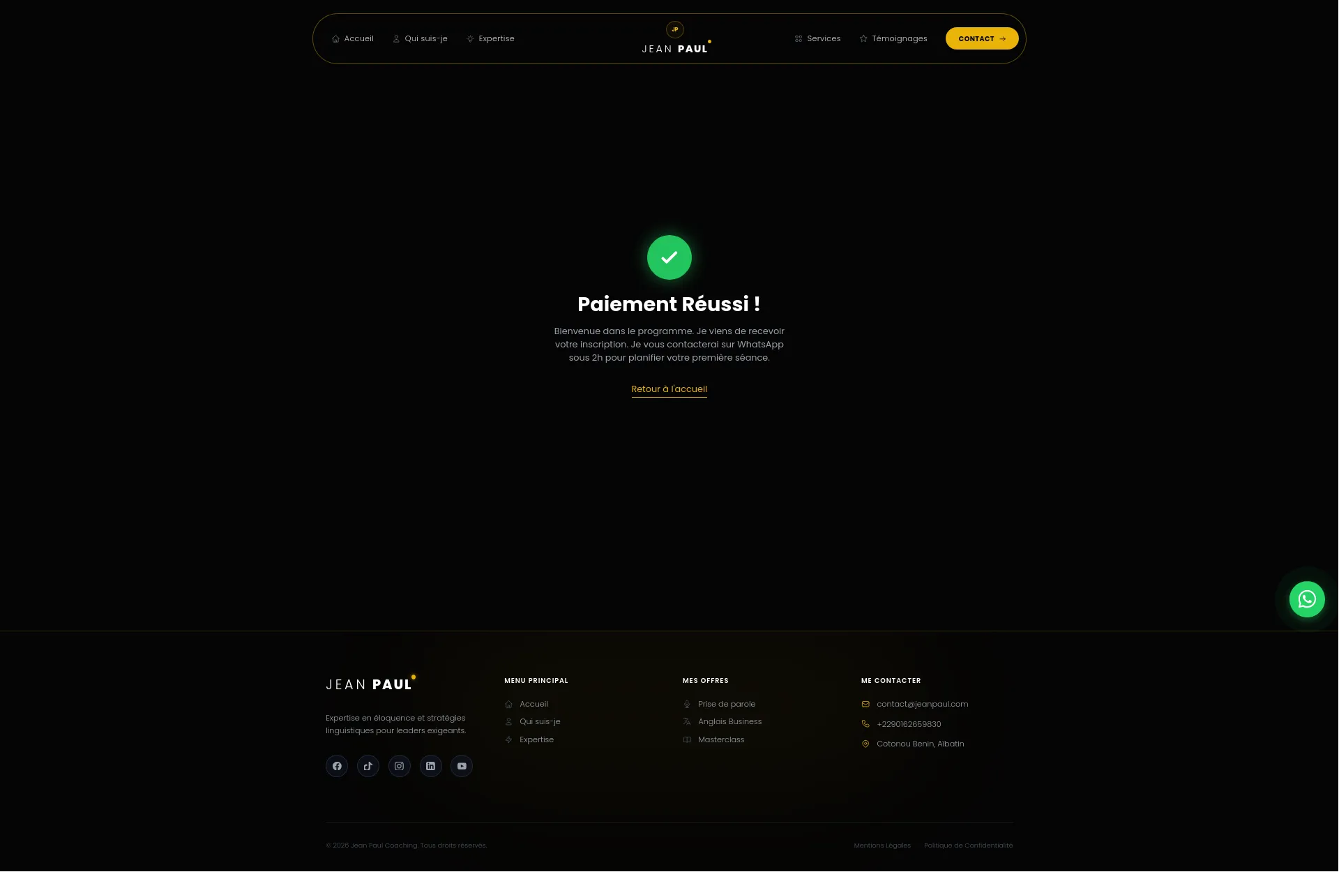 Jean Paul - Formateur en anglais